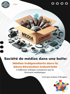 cover image of Société de médias dans une boîte